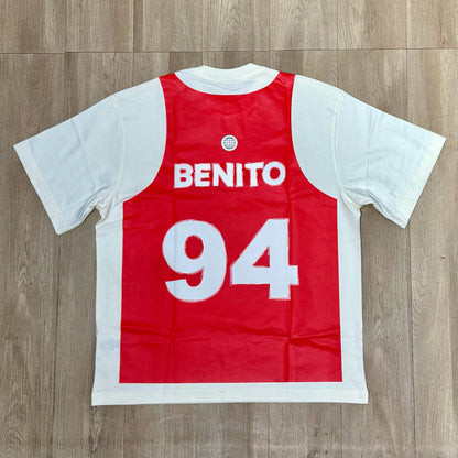 Bad Bunny Merch Puerto Rico Jersey Tee - Cream