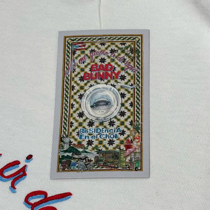 Bad Bunny Merch No Me Quiero Ir De Aqui Tee - Cream