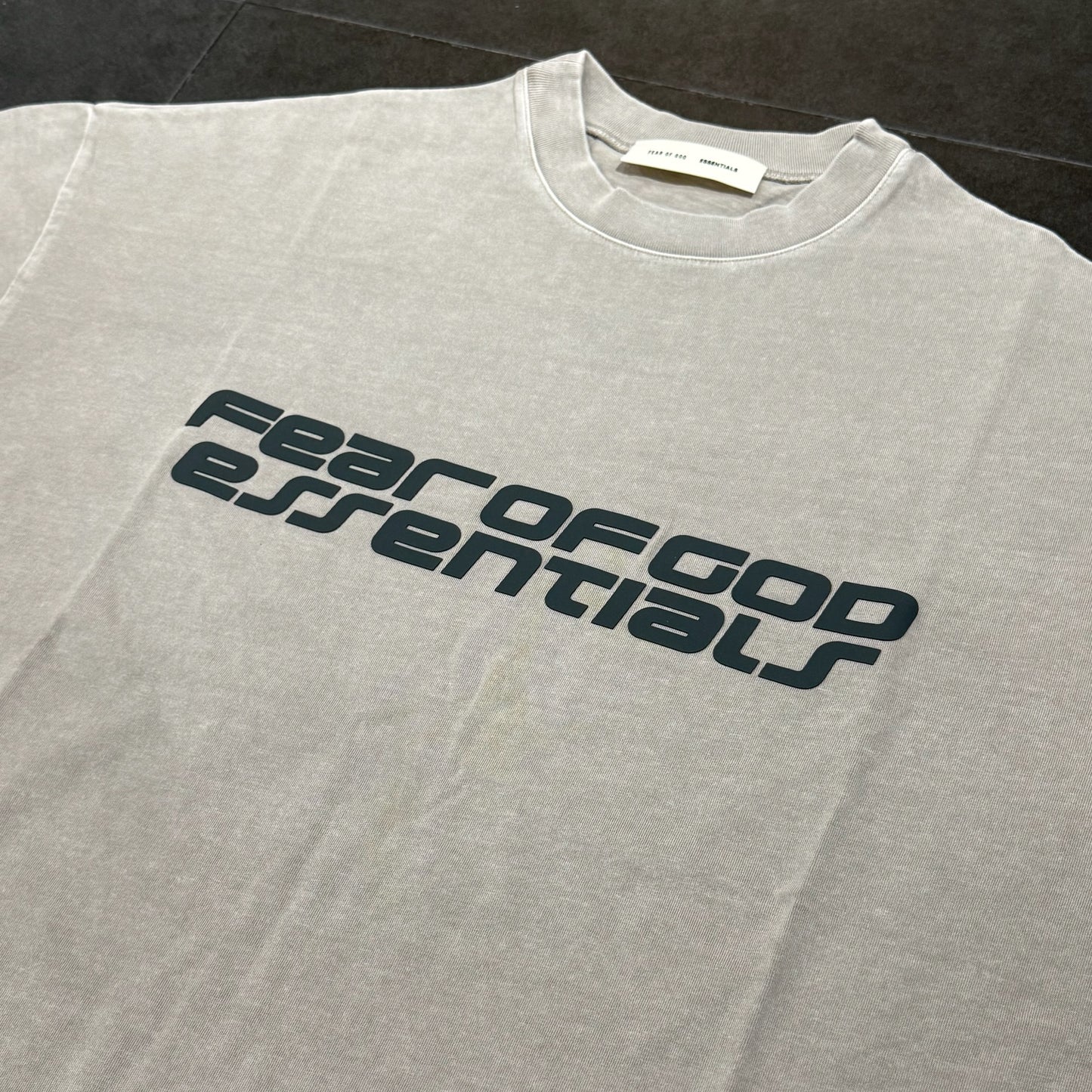 Essentials 90s Tee - Smoke Grey