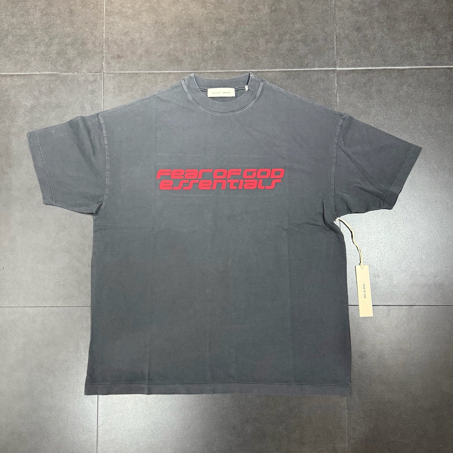 Essentials 90s Tee - Iron Grey