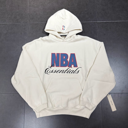 Essentials NBA 90s Hoodie - Cream White