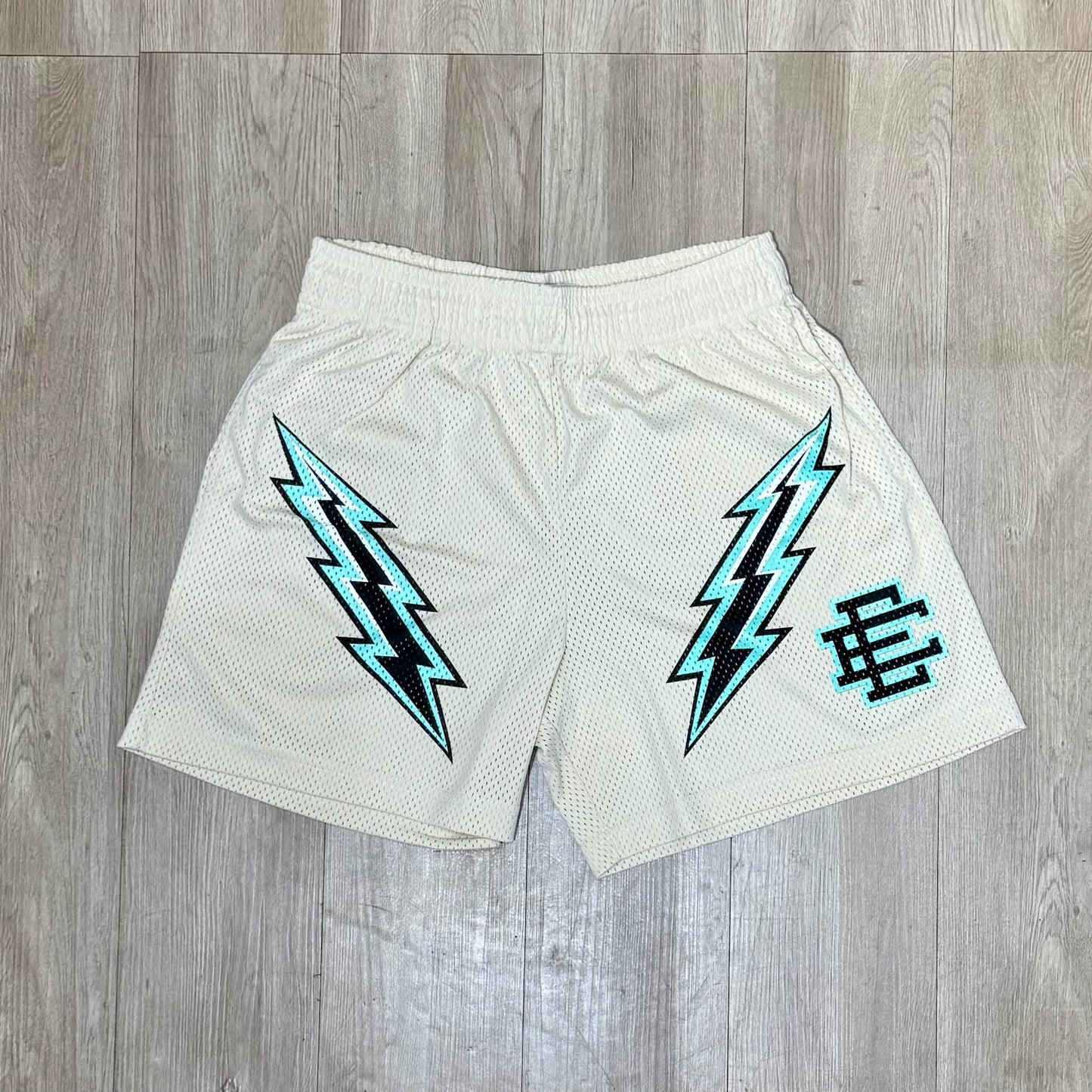 Eric Emanuel Basic Short Bolt Pattern - Whitecap Grey & Navy