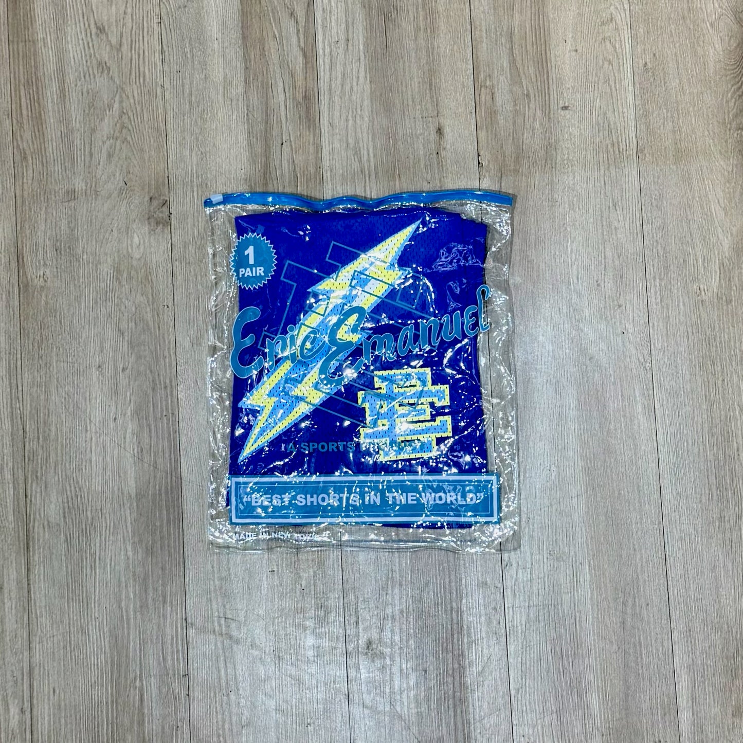 Eric Emanuel Basic Short Bolt Pattern - Dazzling Blue