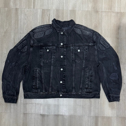 Yeezy x GAP x Balenciaga Padded Denim Jacket - Grey Wash