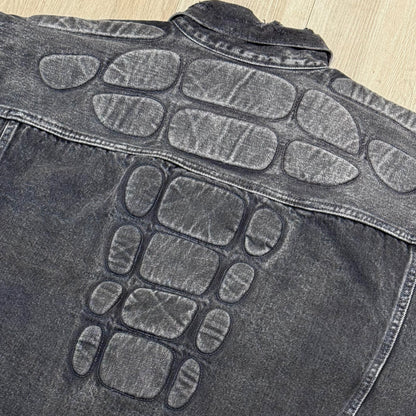 Yeezy x GAP x Balenciaga Padded Denim Jacket - Grey Wash