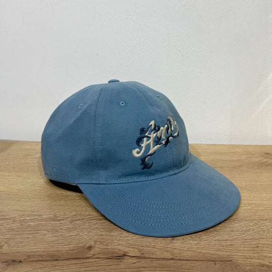 Amiri Logo Embroidered Cotton Cap - Blue