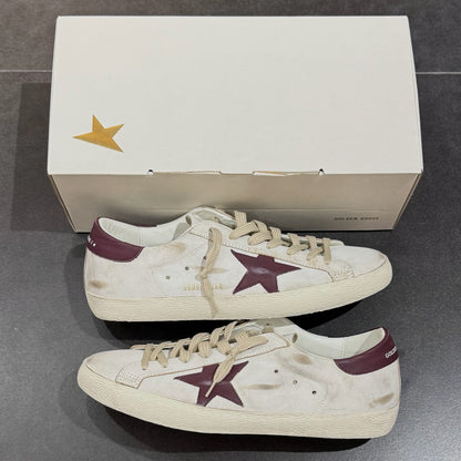 Golden Goose Superstar - White & Red