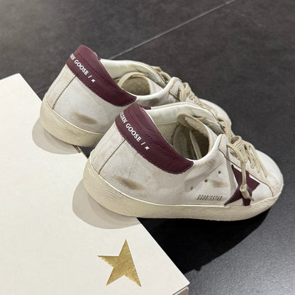 Golden Goose Superstar - White & Red
