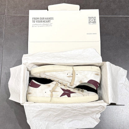 Golden Goose Superstar - White & Red