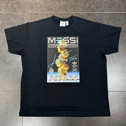 Kith x Adidas Messi Graphic Tee - Black