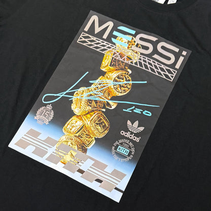 Kith x Adidas Messi Graphic Tee - Black