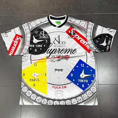 Supreme X La Martina X Jacob & Co Soccer Jersey - White