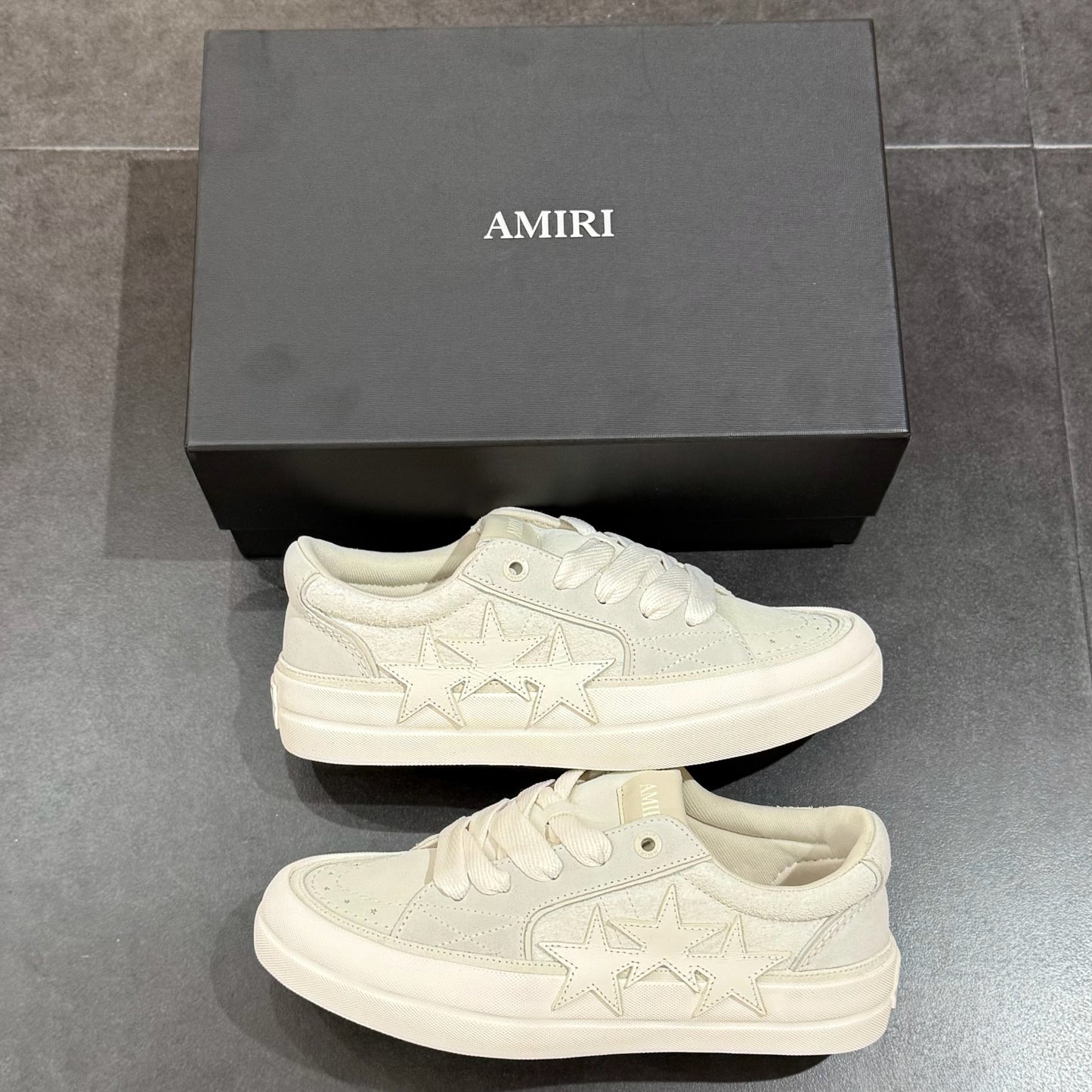 Amiri Sunset Skate Low - Alabaster Birch