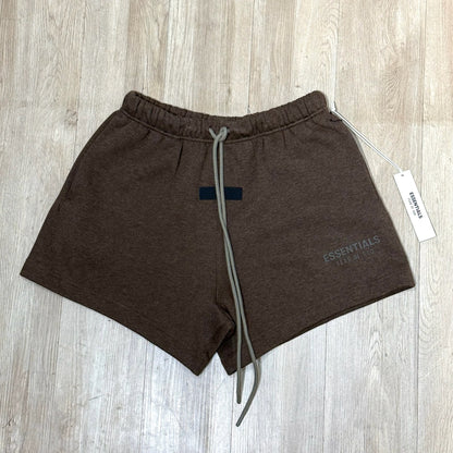 Essentials Drawstring Shorts - Brown
