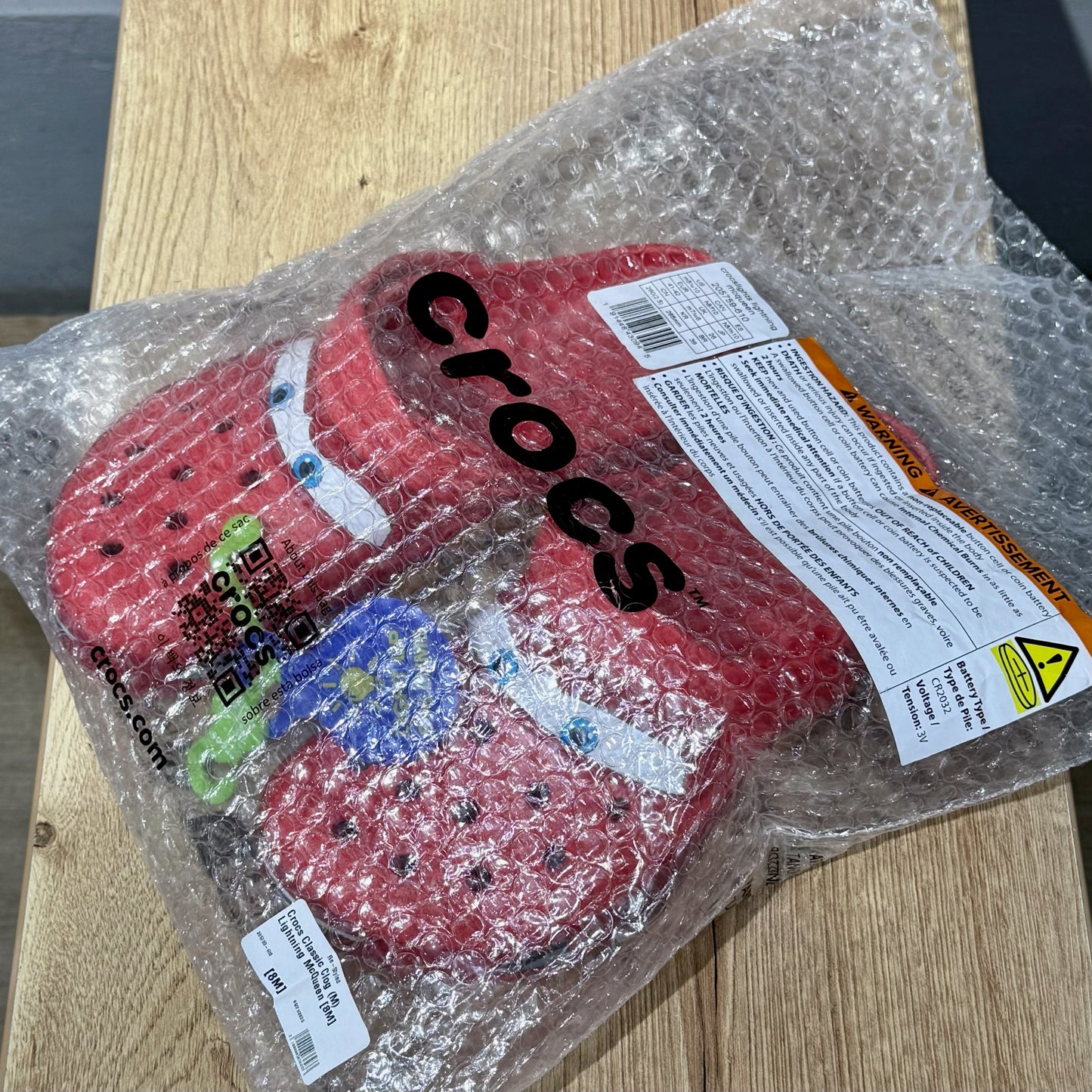 Crocs x Lightning McQueen Cars Classic Clog - Red