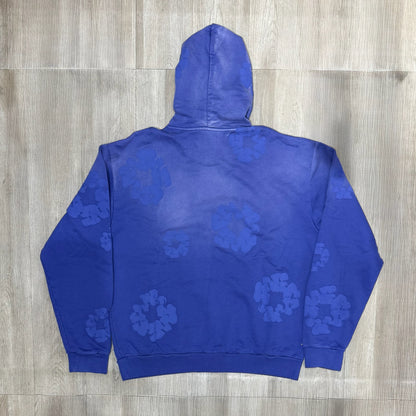 Denim Tears Cotton Wreath Hoodie - Washed Blue
