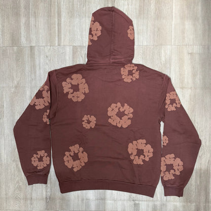 Denim Tears Cotton Wreath Hoodie - Washed Brown