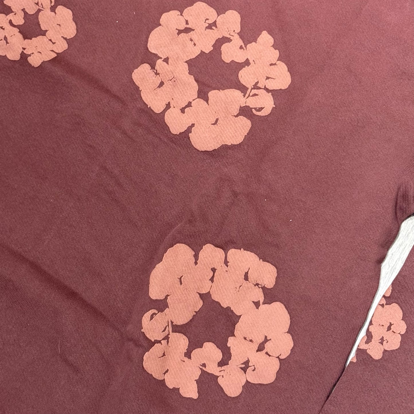 Denim Tears Cotton Wreath Hoodie - Washed Brown