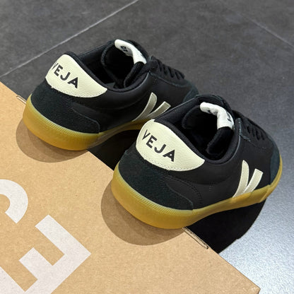 Veja Volley Leather - Black Pierre