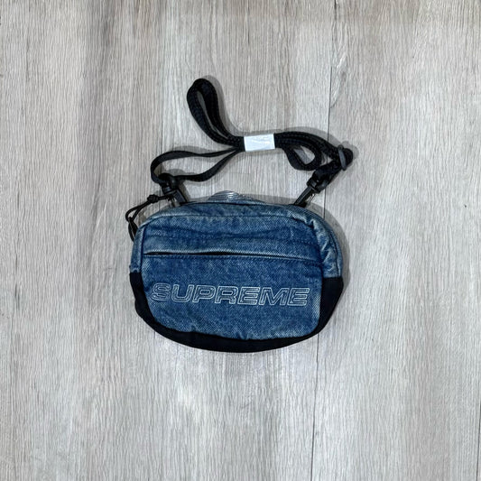 Supreme Denim Mini Shoulder Bag - Washed Indigo