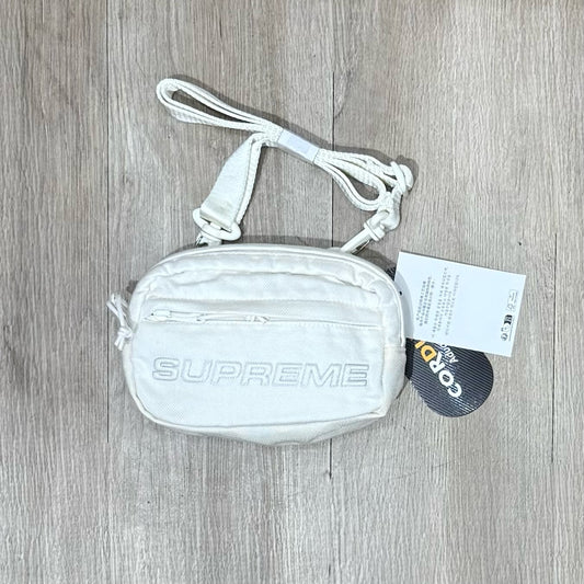 Supreme Denim Mini Shoulder Bag - White