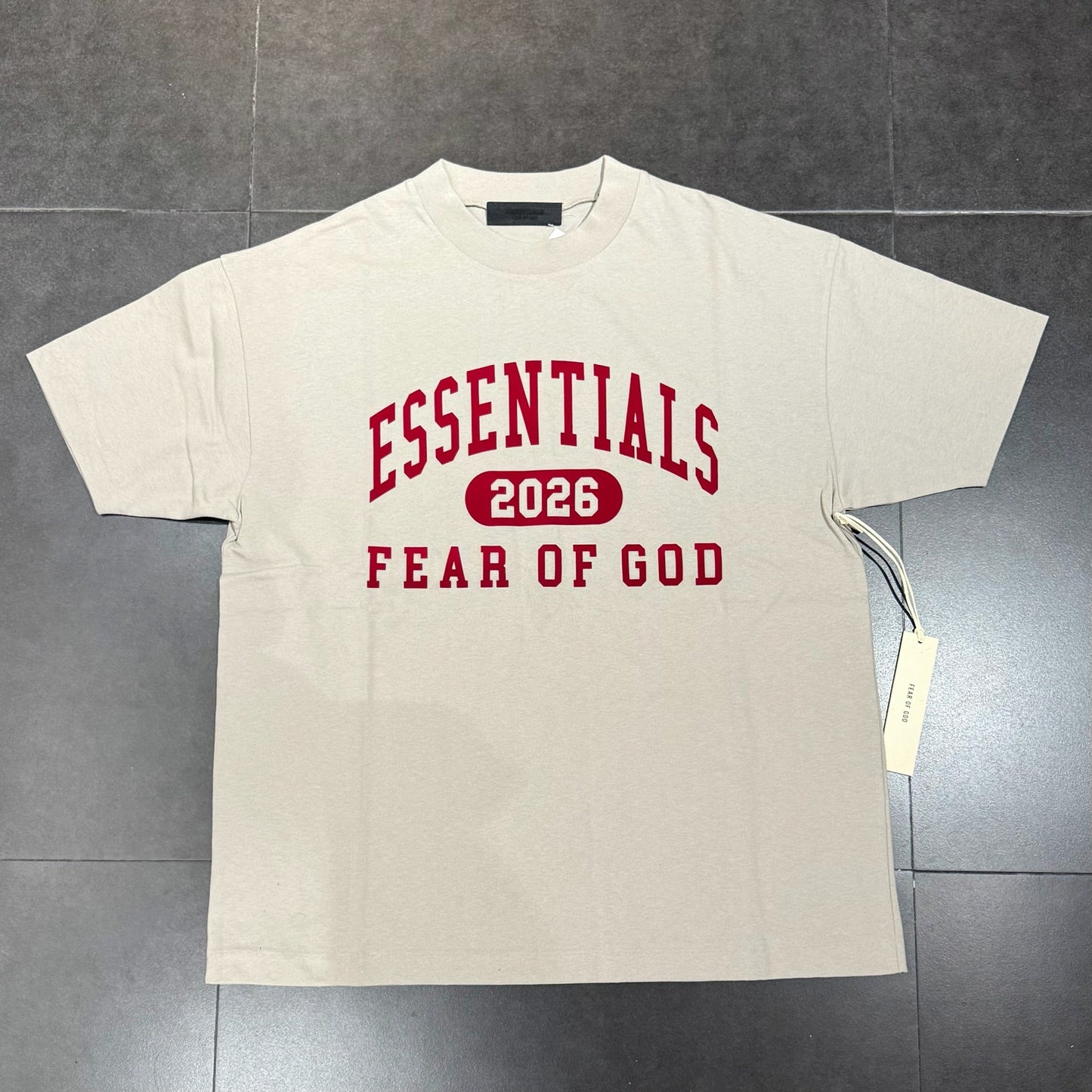 Essentials FOG 2026 Tee - Smoke Grey