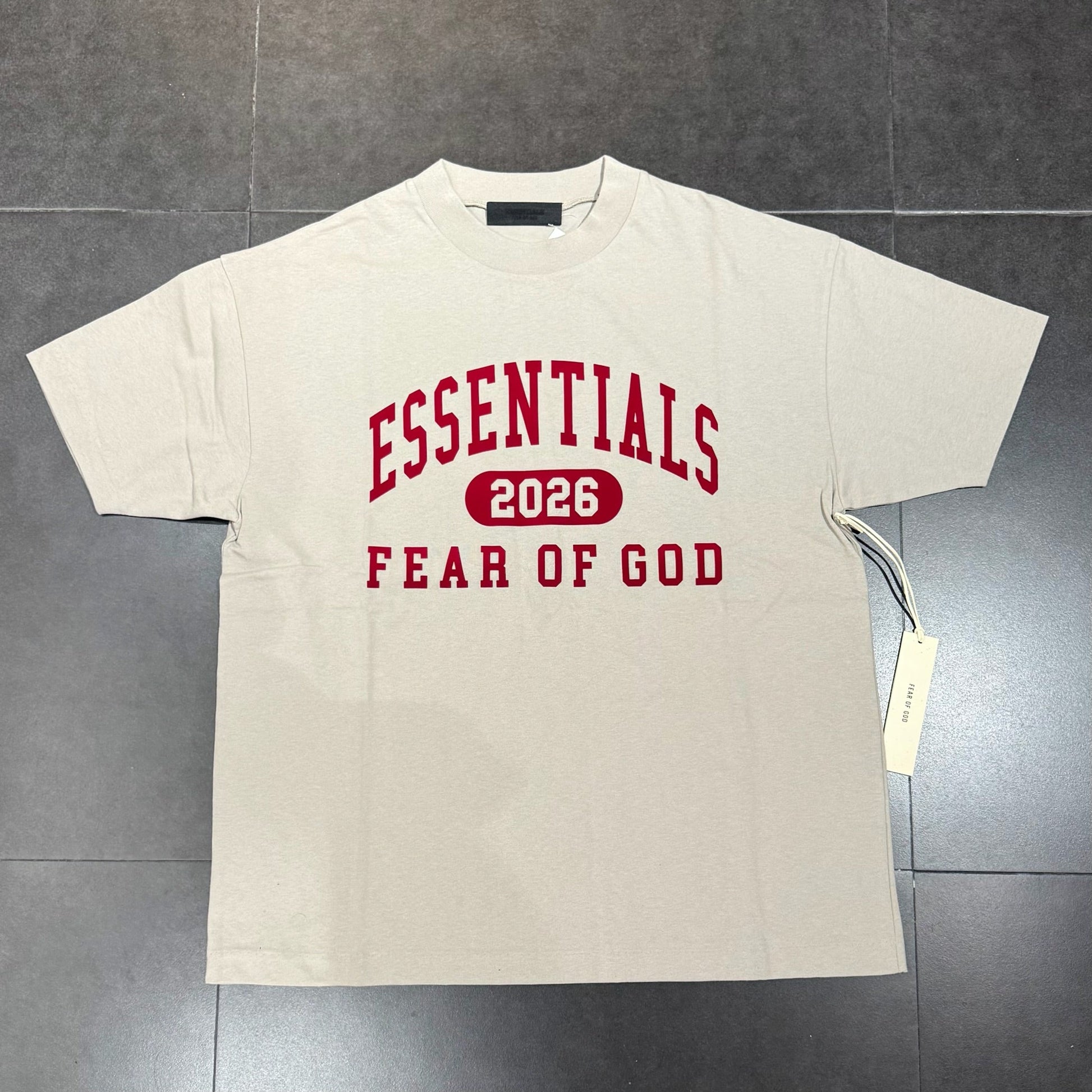 Essentials FOG 2026 Tee - Smoke Grey