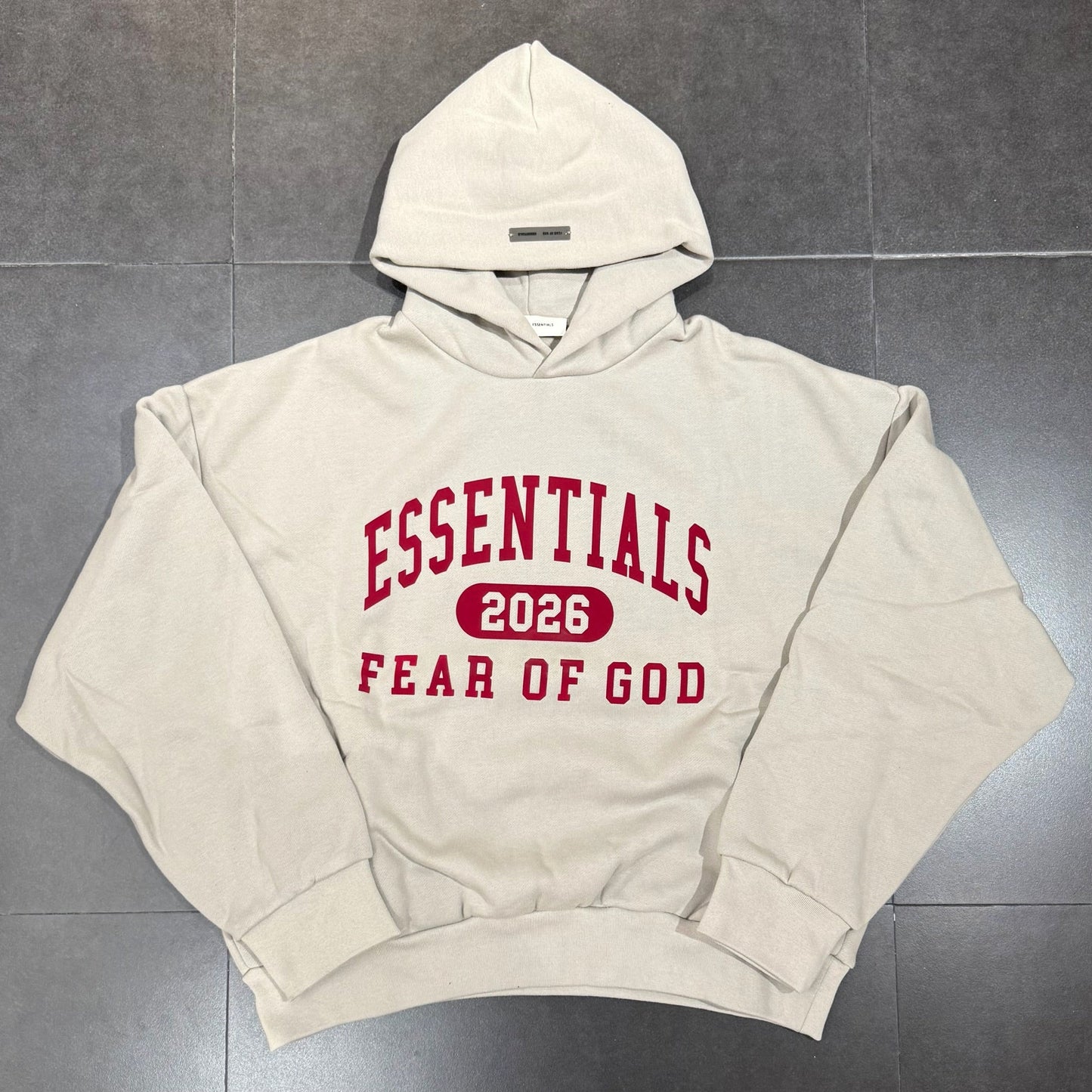 Essentials FOG 2026 Hoodie - Smoke Grey