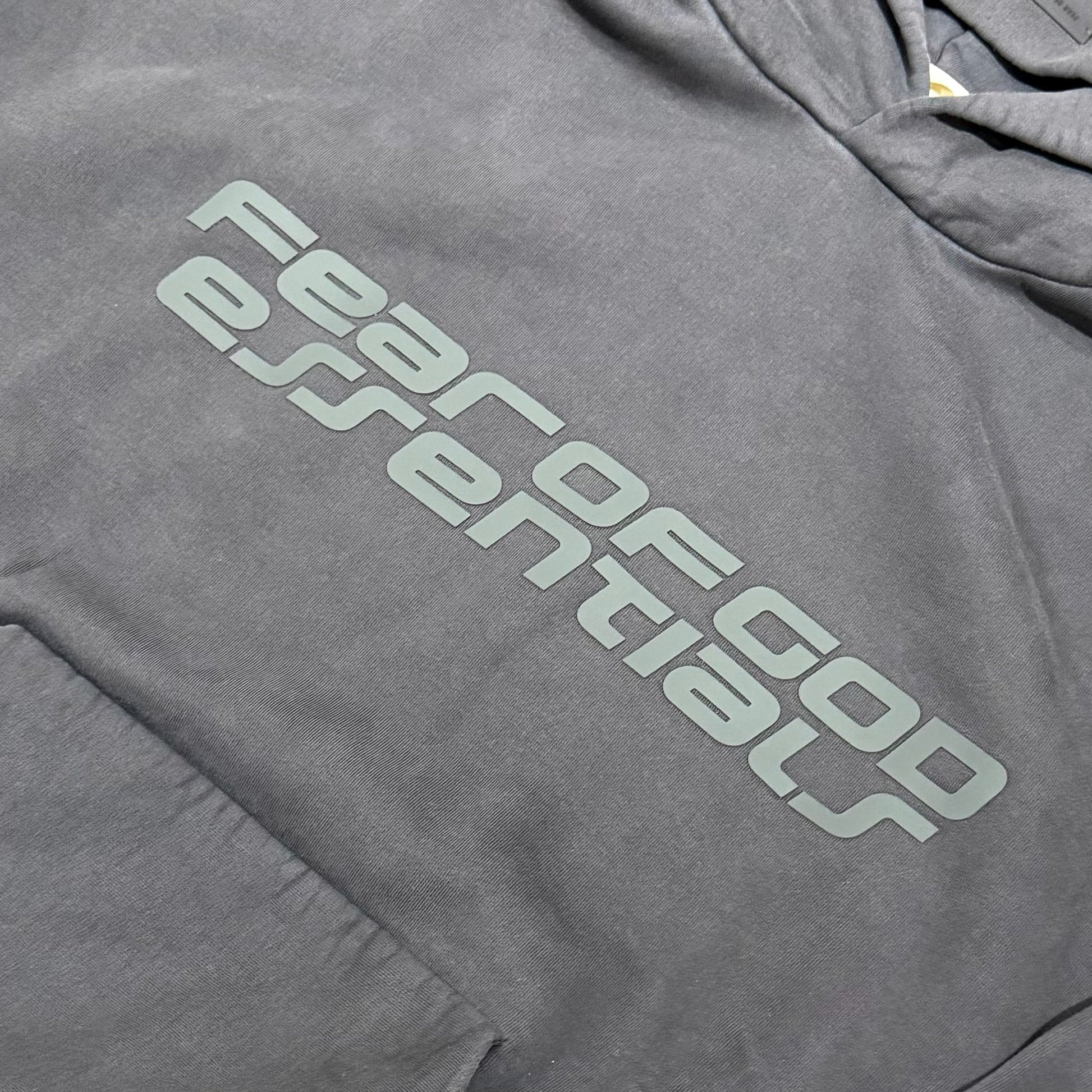 Essentials 90's Hoodie - Vintage Black