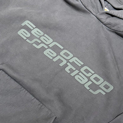 Essentials 90's Hoodie - Vintage Black