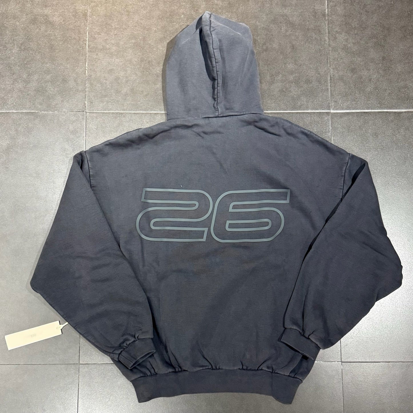 Essentials 90's Hoodie - Vintage Black