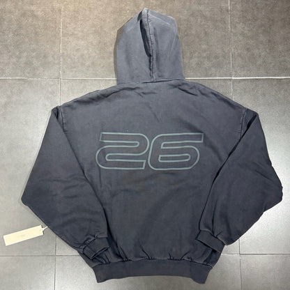 Essentials 90's Hoodie - Vintage Black