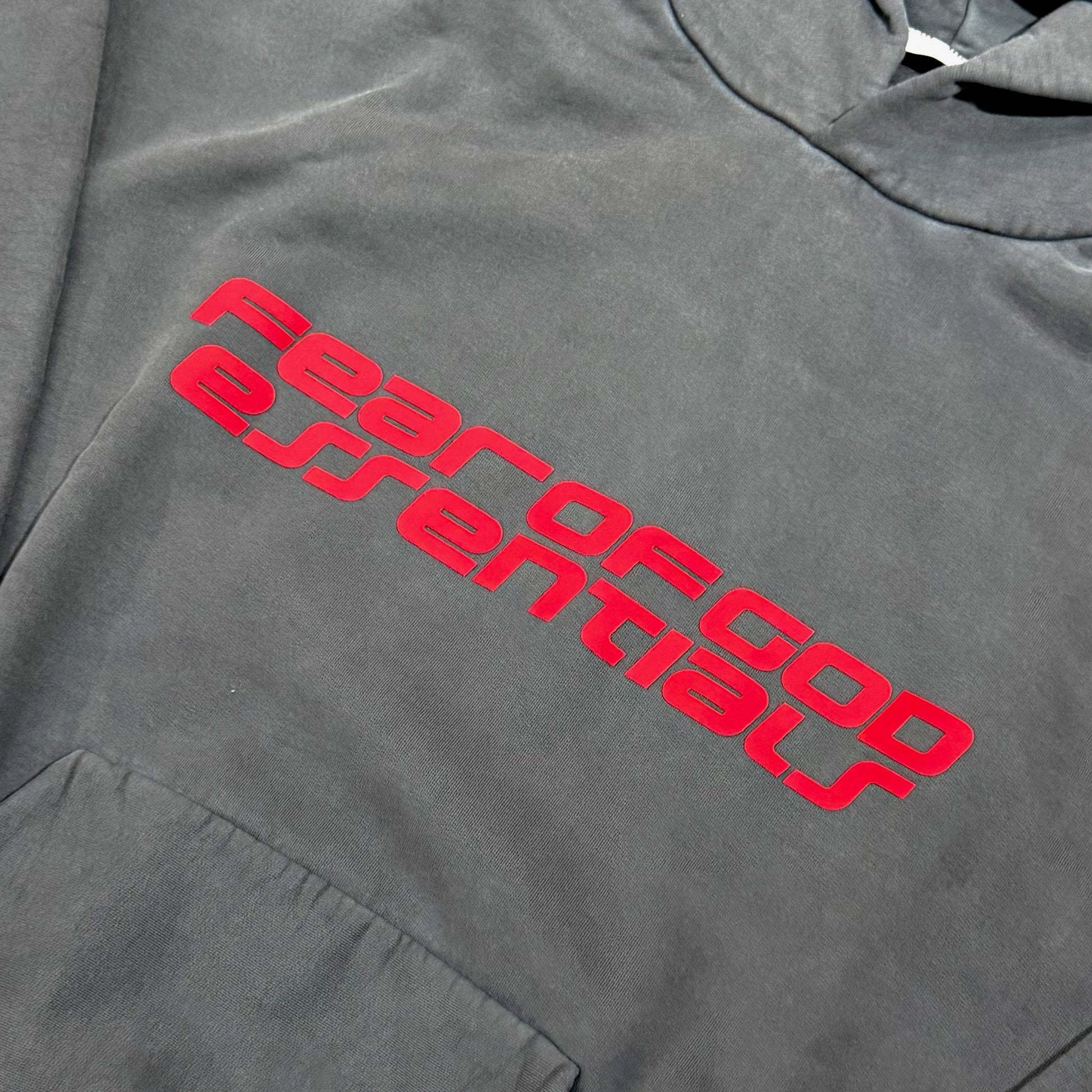 Essentials 90's Hoodie - Dark Gray