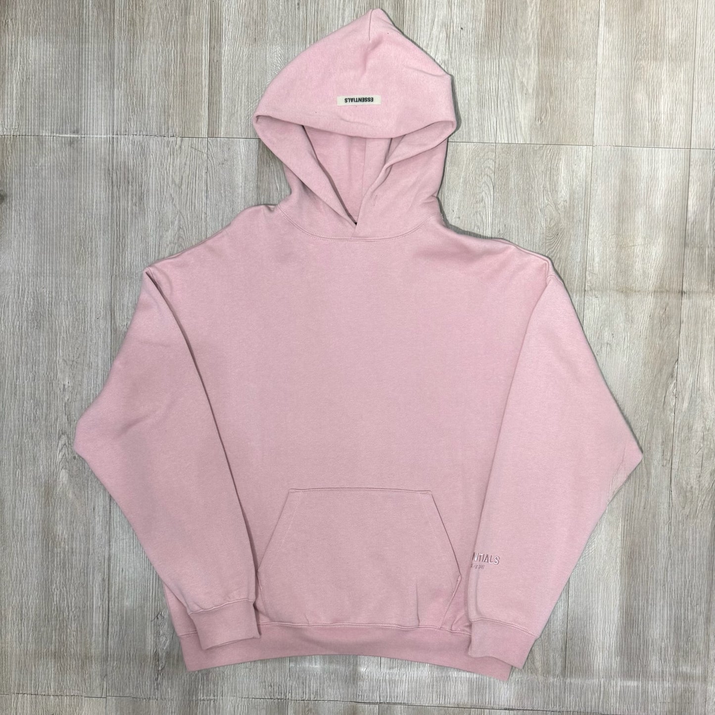 Essentials 3M Logo Hoodie - Blush Pink