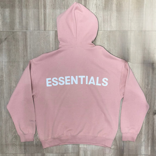 Essentials 3M Logo Hoodie - Blush Pink