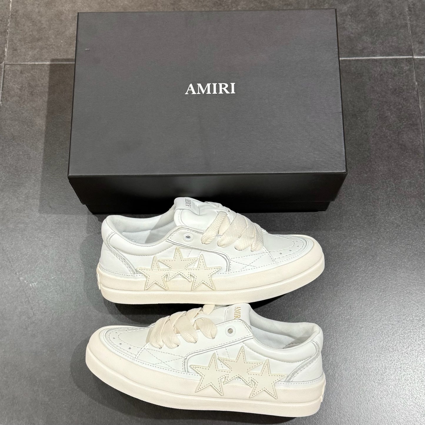 Amiri Sunset Skate Low - White
