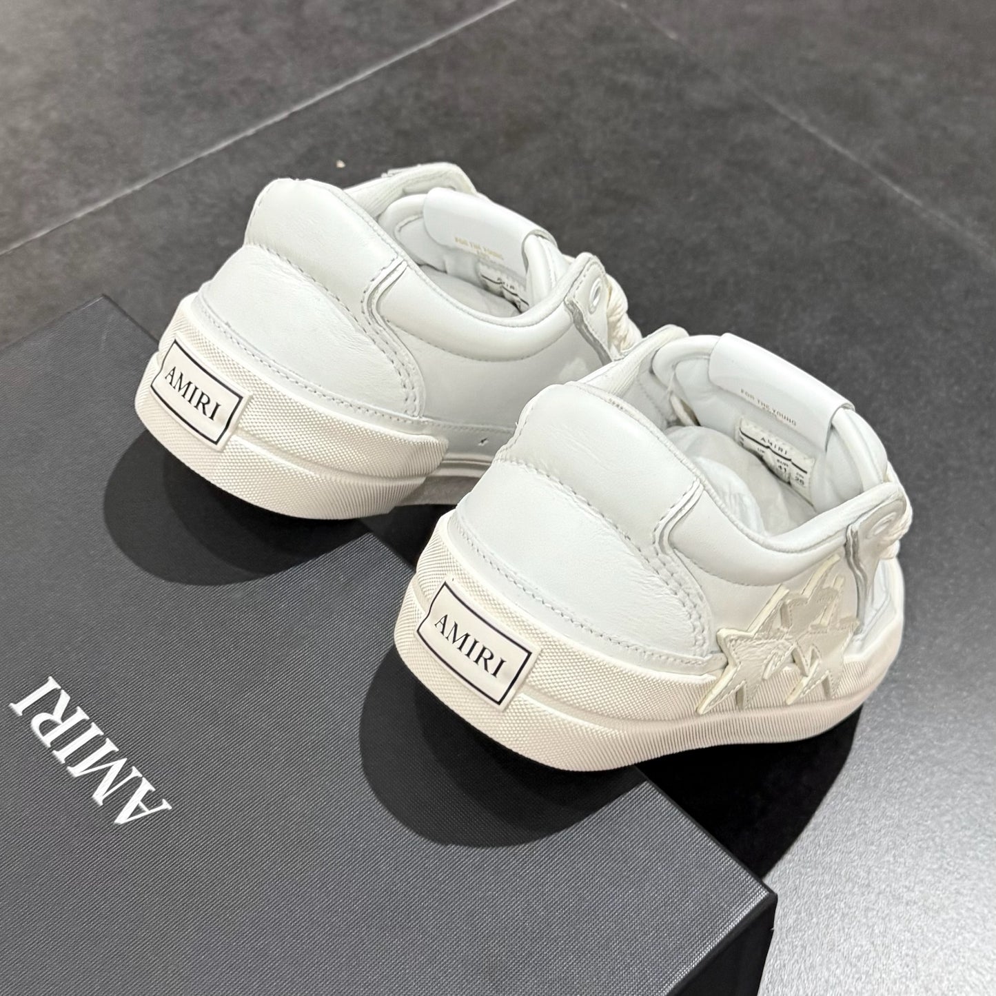 Amiri Sunset Skate Low - White