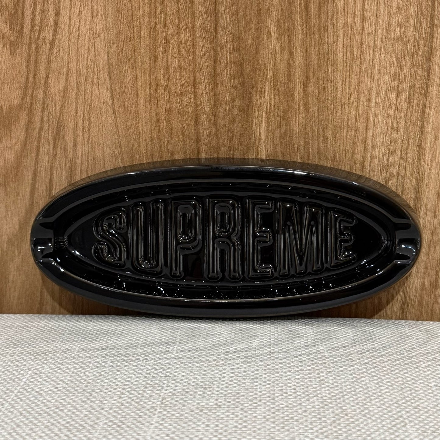 Supreme Oval Tray - Black