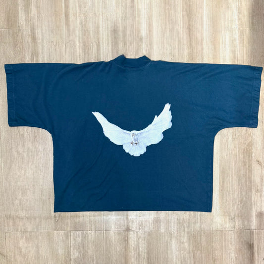 Yeezy x GAP x Balenciaga Dove No Seam Tee - Dark Blue