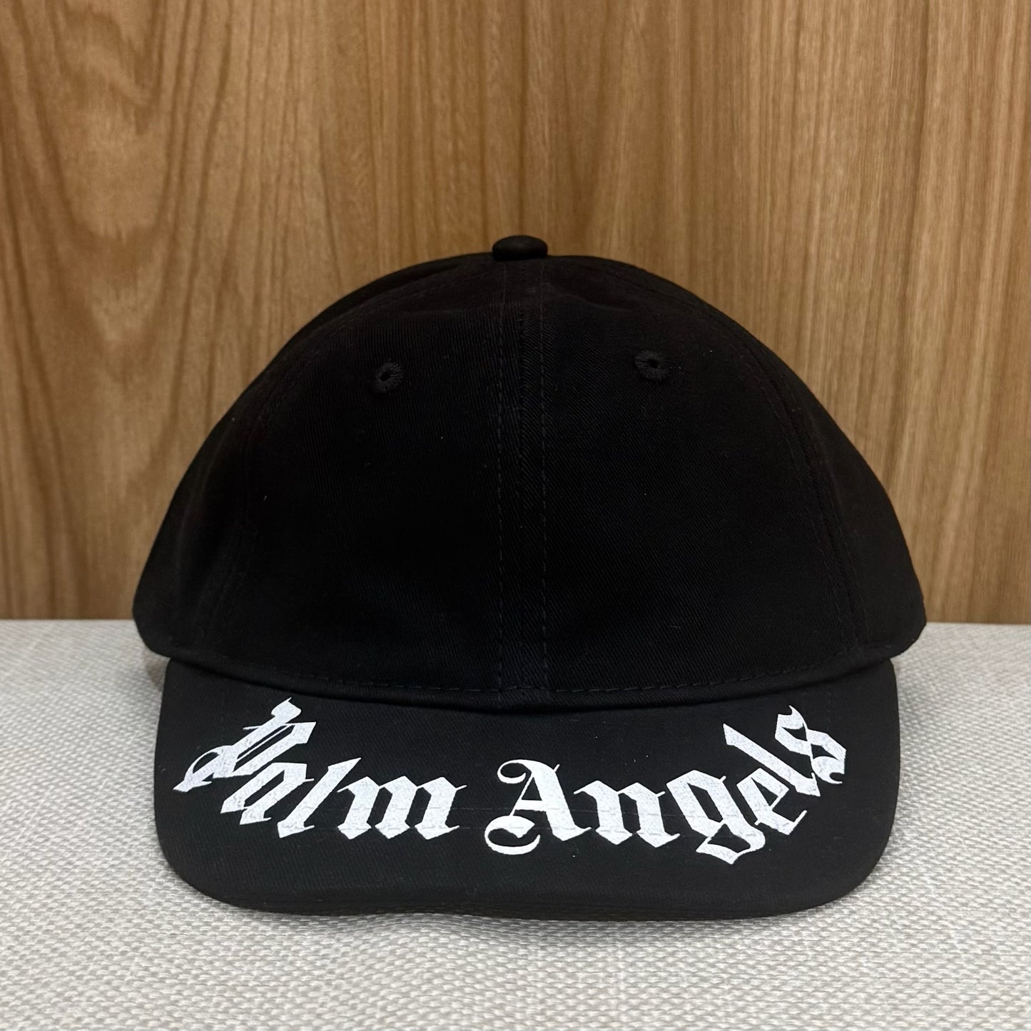 Palm Angels Brushed Logo Cap - Black