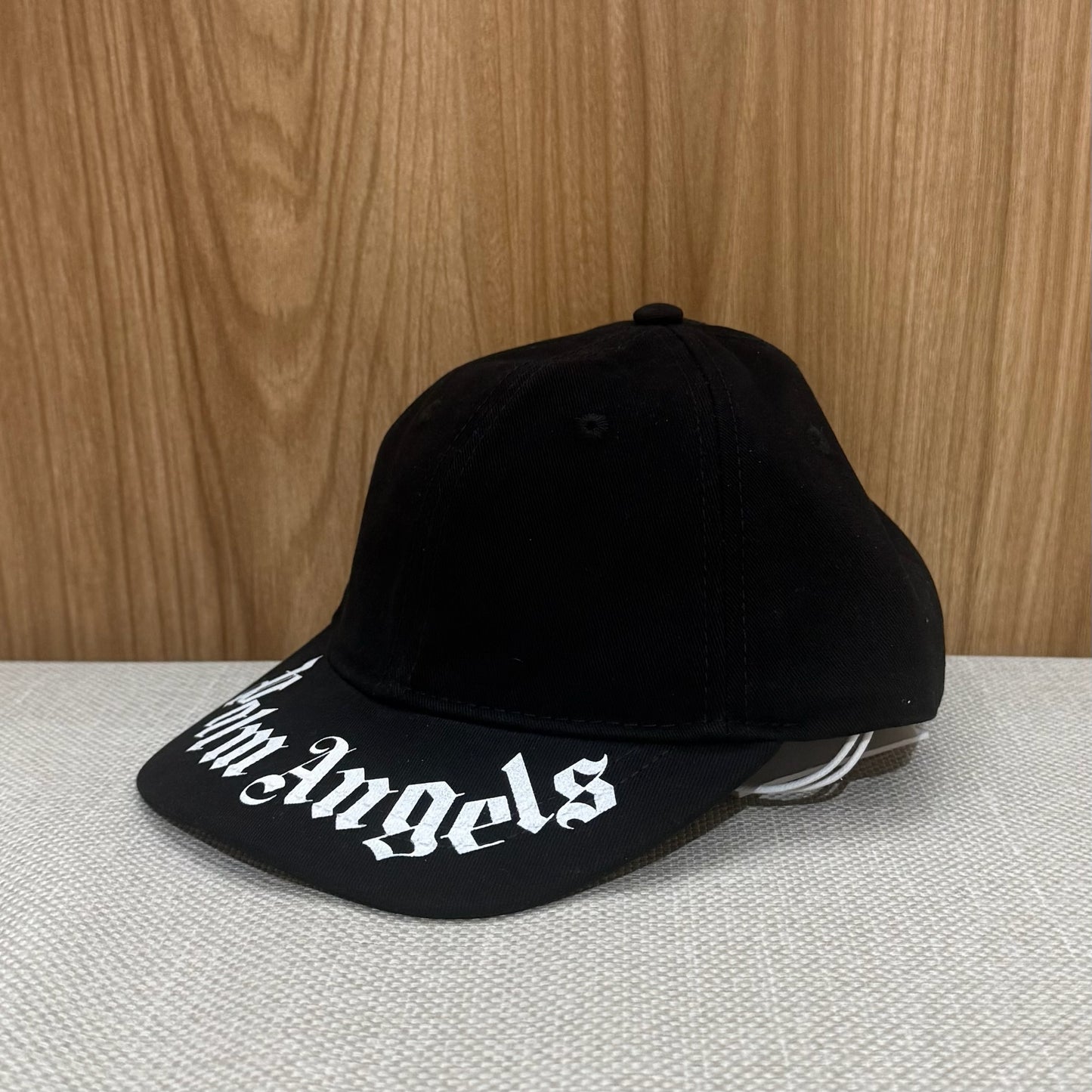 Palm Angels Brushed Logo Cap - Black