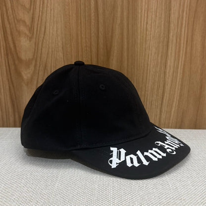 Palm Angels Brushed Logo Cap - Black