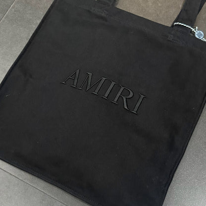 Amiri Canvas Tote Bag - Black