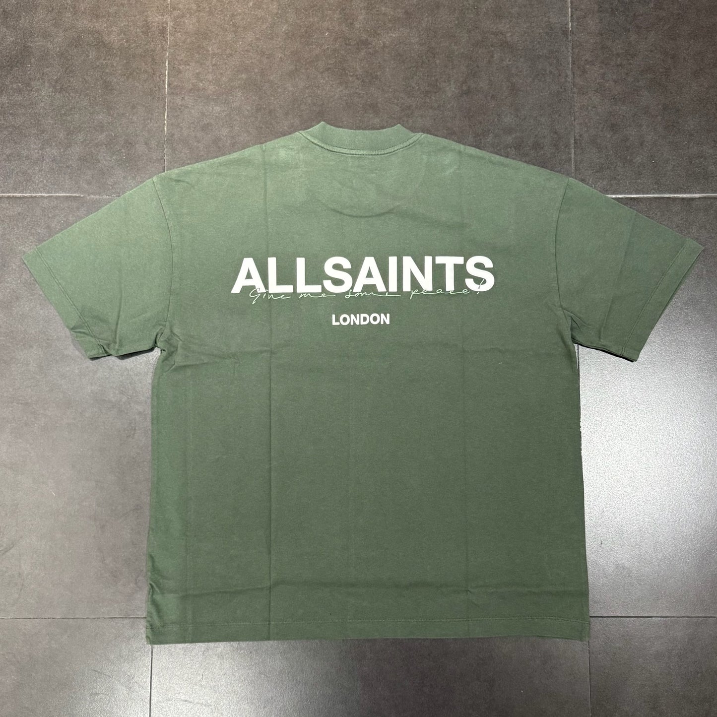 AllSaints Halcyon Tee - Garnet Green