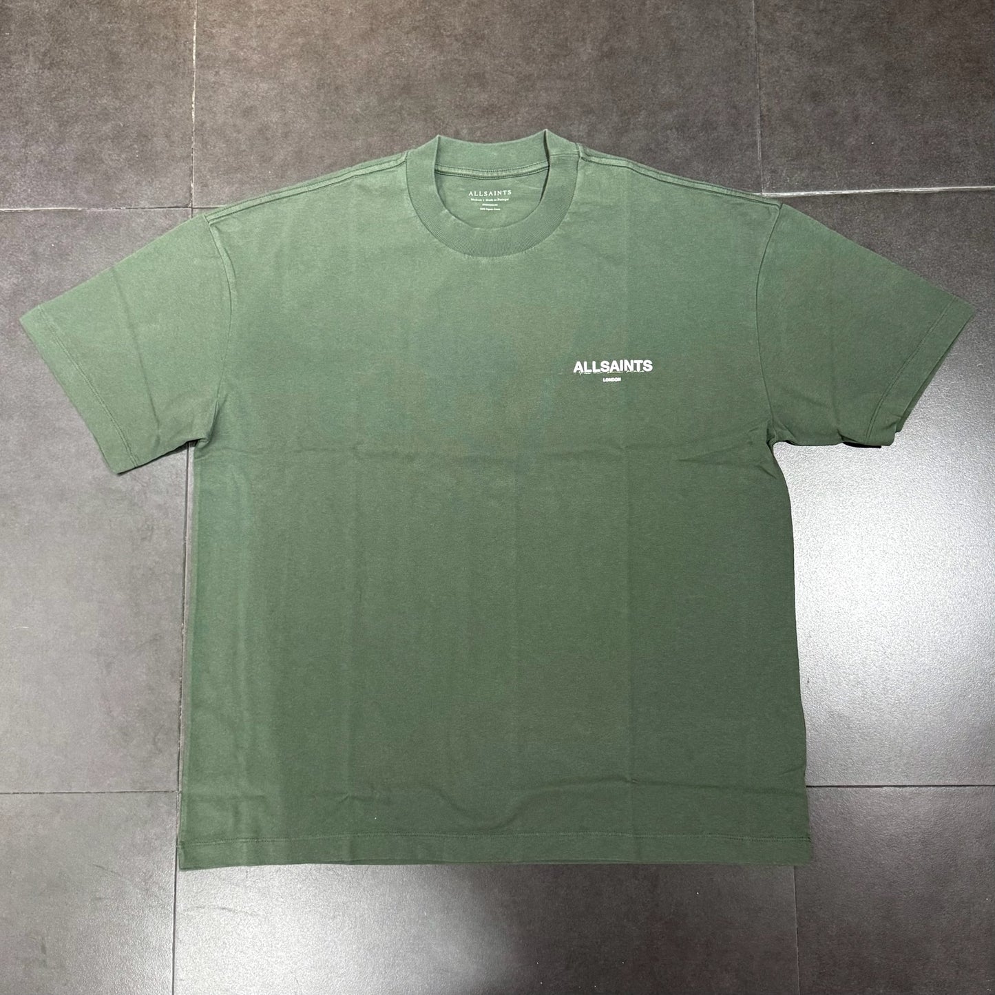 AllSaints Halcyon Tee - Garnet Green