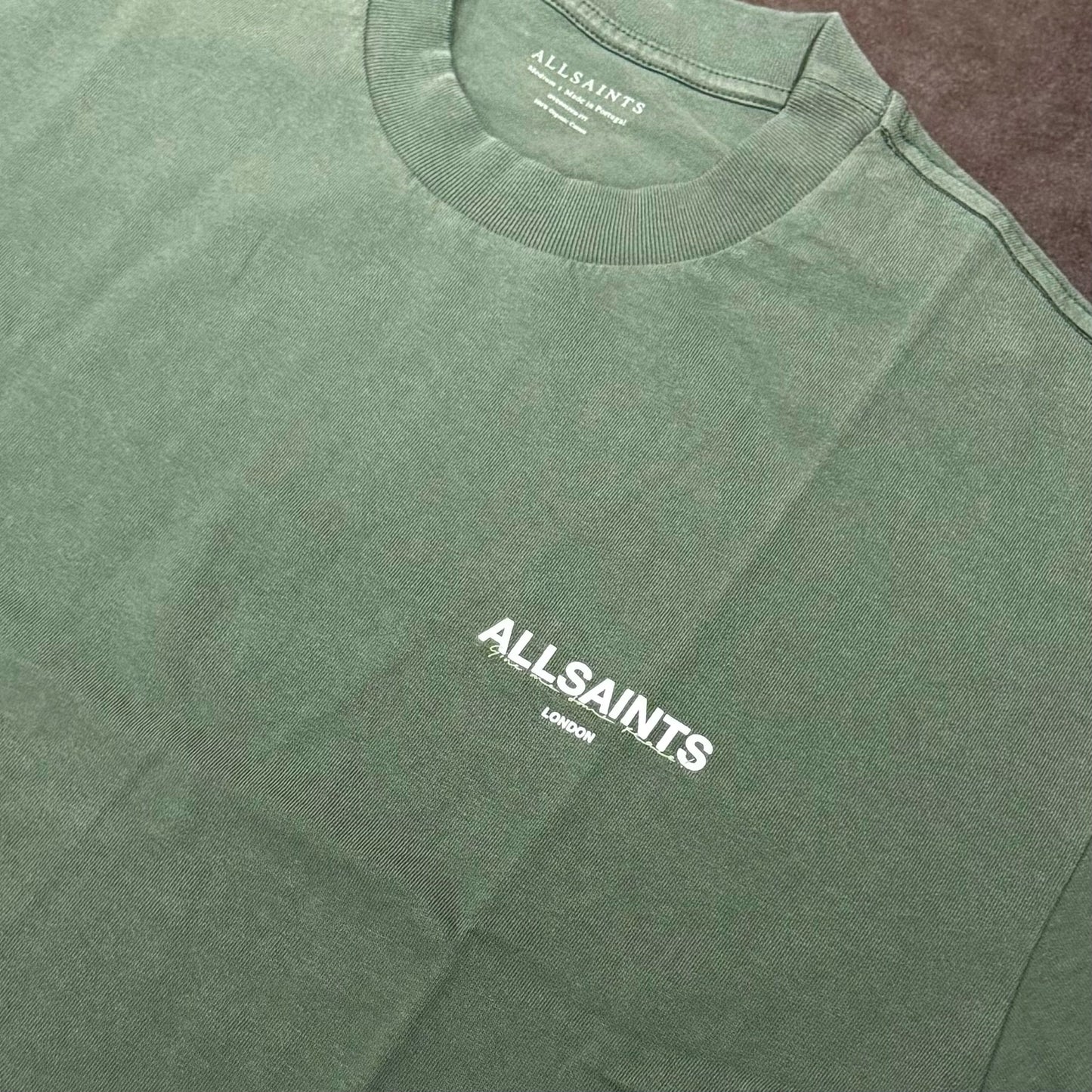 AllSaints Halcyon Tee - Garnet Green
