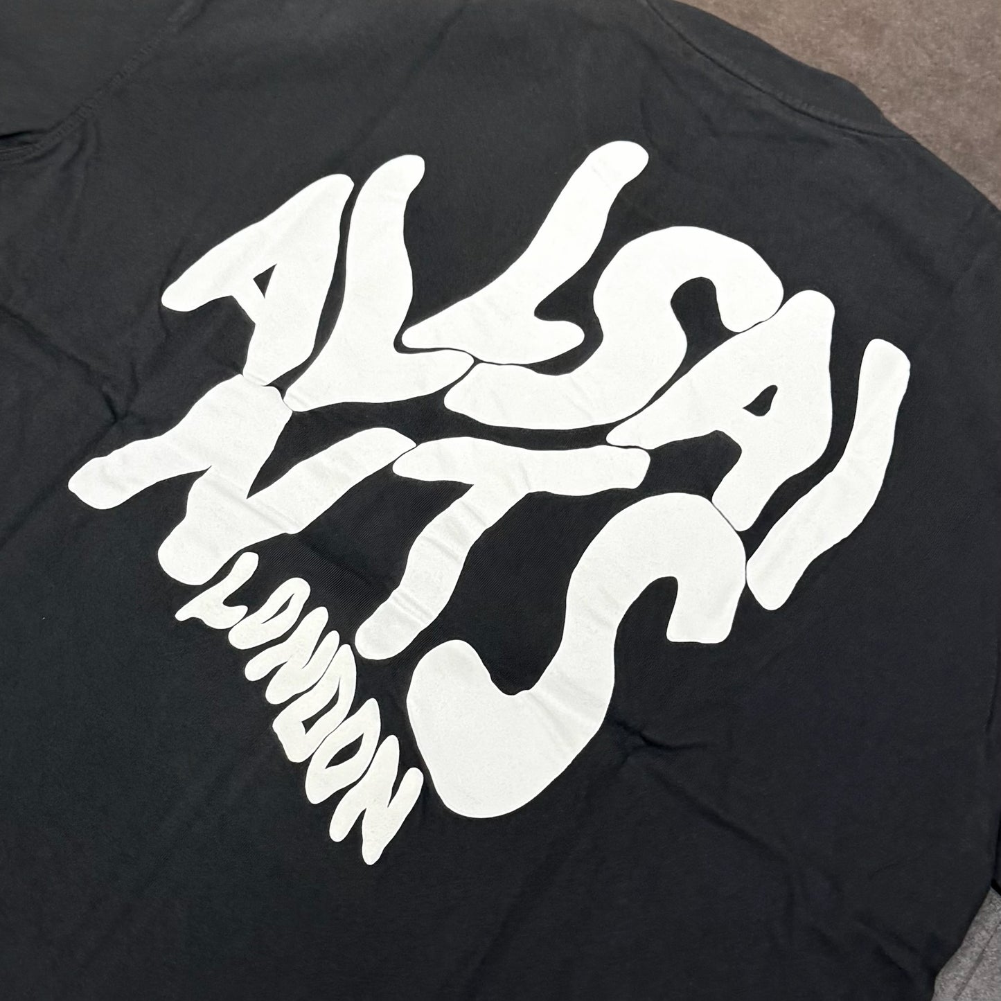 AllSaints Orlando Logo Print Tee - Jet Black