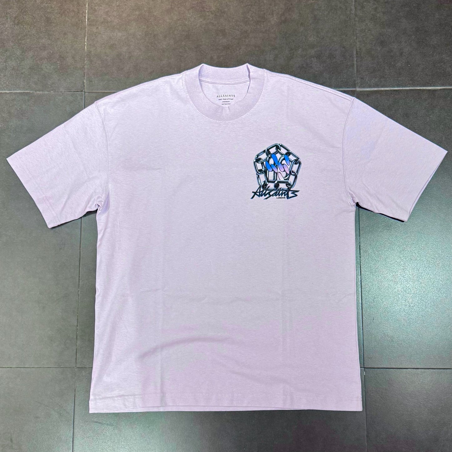 AllSaints Affix Tee - Parma Purple