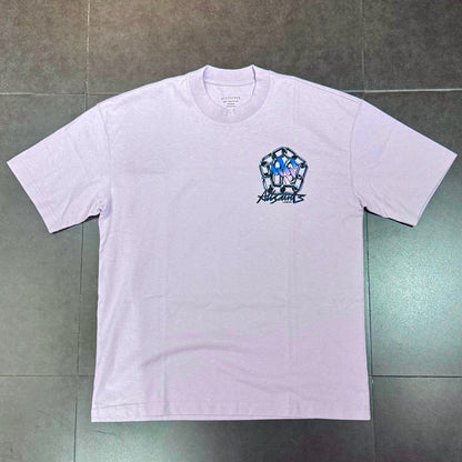 AllSaints Affix Tee - Parma Purple