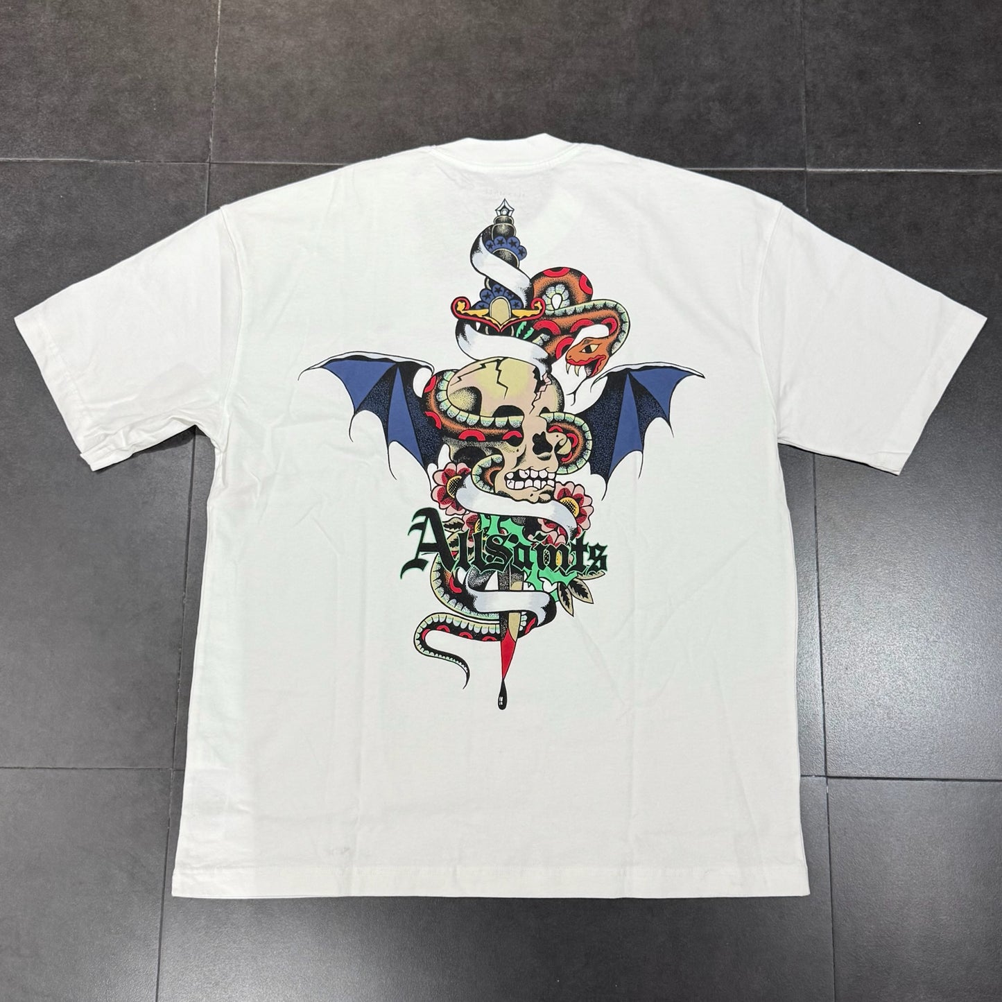 AllSaints Blade Tee - Optic White